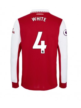 Arsenal Benjamin White #4 Heimtrikot 2022-23 Langarm